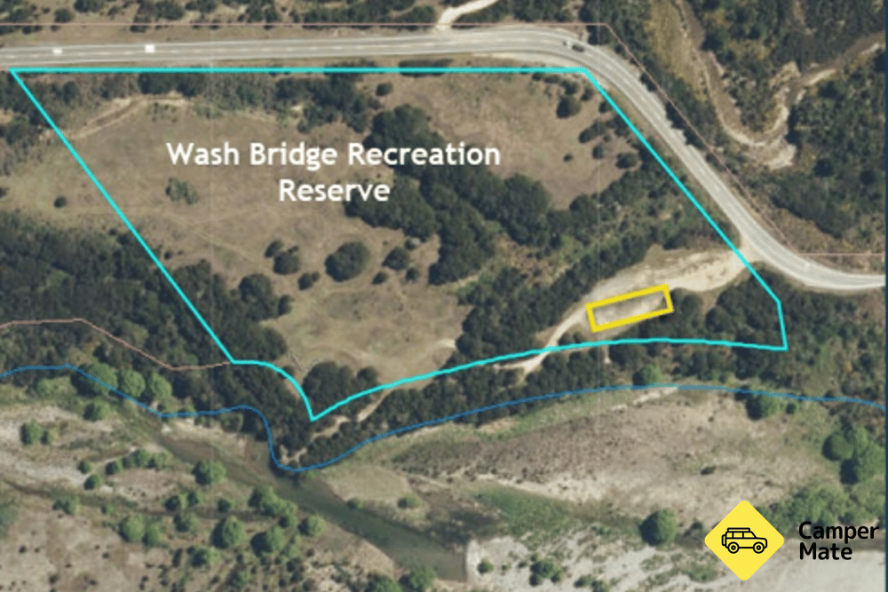 Wash Bridge Recreation Reserve, SH63