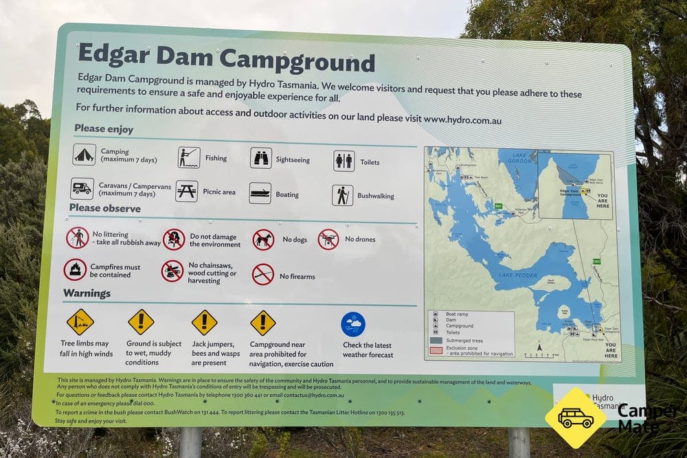 Edgar Dam Campground