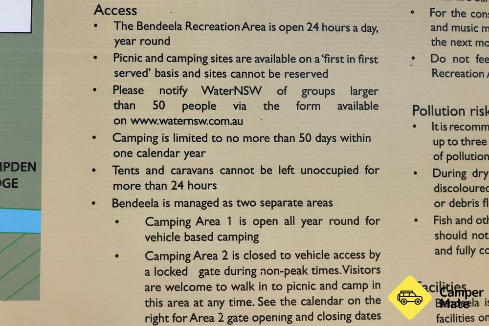Bendeela Camping and Picnic Area - 1