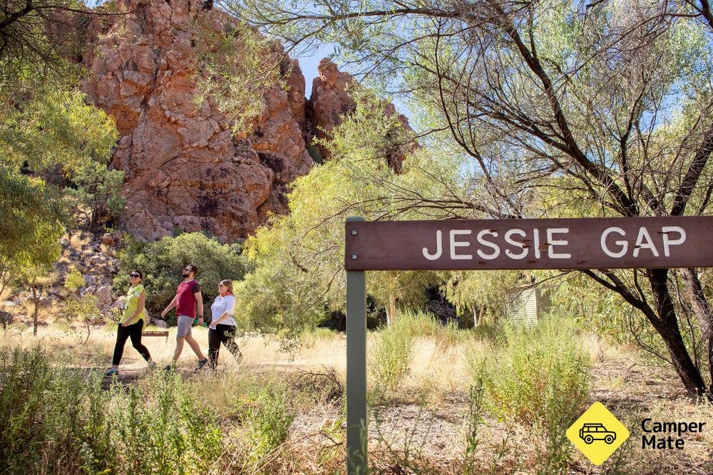 Yeperenye Emily and Jessie Gaps Nature Park and Rock Art