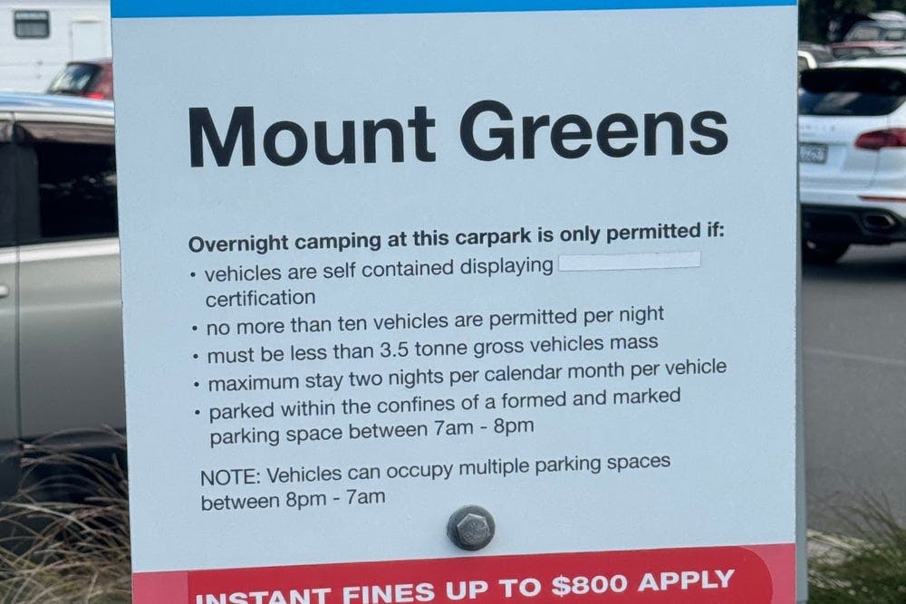 Mount Greens Carpark  - 0